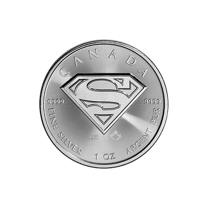 2016 CA Canada Silver Superman 1 Oz 5 Brilliant Un