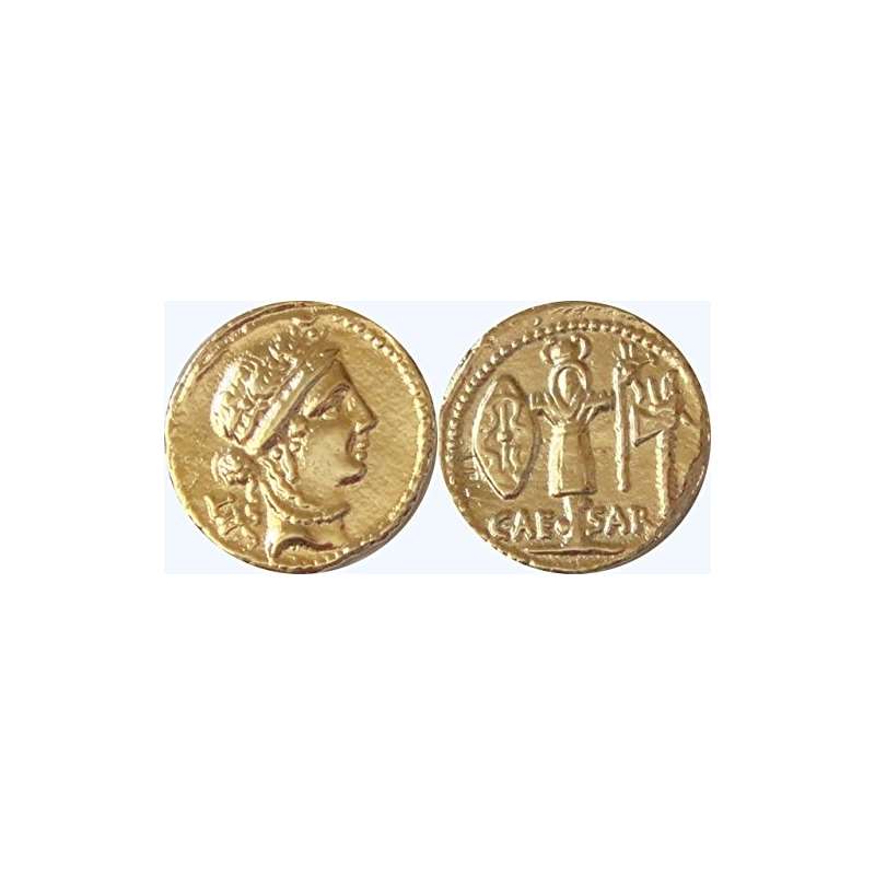 Roman Empire, Coin Of Julius Caesar Venus, Aureus,