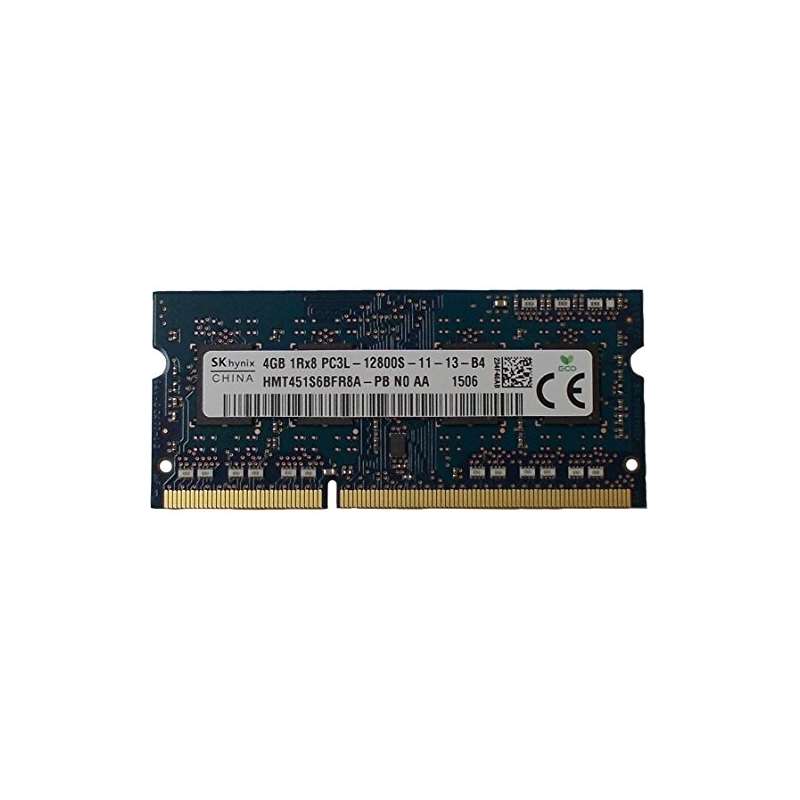 Ram Memory 4GB 1 X 4GB DDR3 PC3-12800,1600Mhz, 204