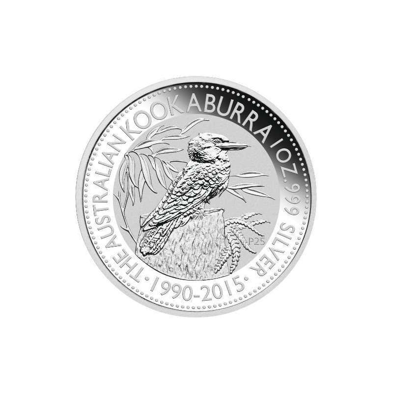 2015 AU 1Oz Silver Australian Kookaburra 1 Brillia