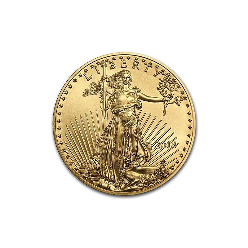 2018 1 Oz Gold American Eagle Coin BU 1 OZ Brillia