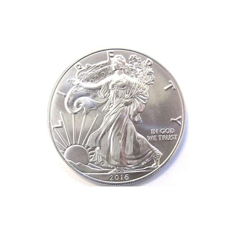 2016-1 Ounce American Silver Eagle Low Flat Rate S