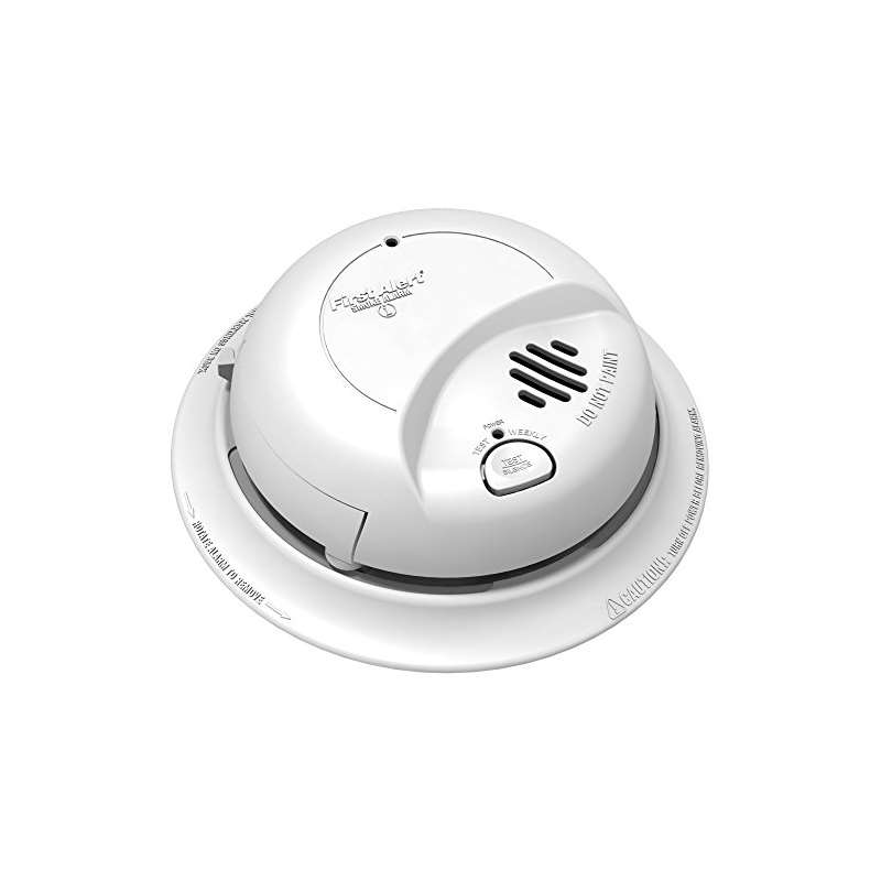 9120B Hardwired Smoke Alarm With Battery Backup, S