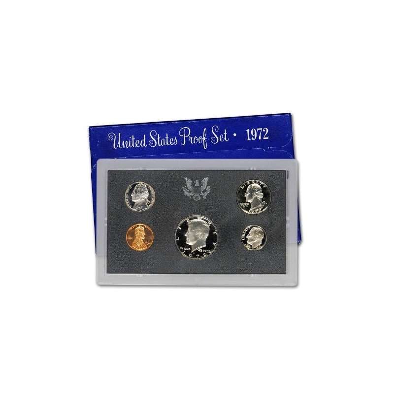 1972 S US Mint Proof Set OGP