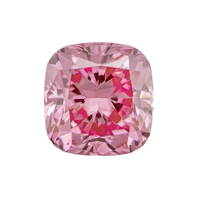 0.93 Ct. | Radiant | Light Raspberry Color | VVS2