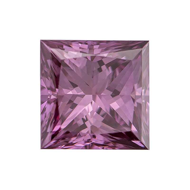 0.74 Ct. | Princess | Light Raspberry Color | VS1