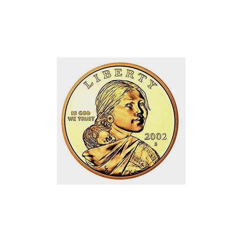 2002 S Sacagawea Native American Proof US Coin DCA