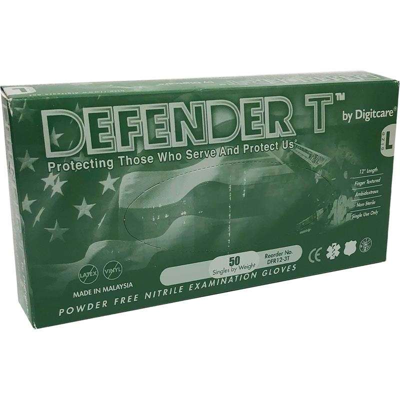 Large 500/case Digitcare Defender T Powder-Free Ni