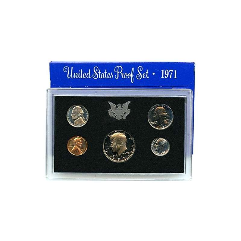 1971 S U.S. Mint Proof Set In Original Government