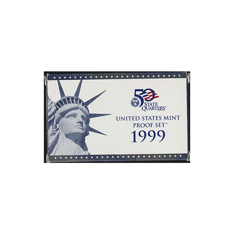 1999 S US Mint Proof Set Original Government Packa
