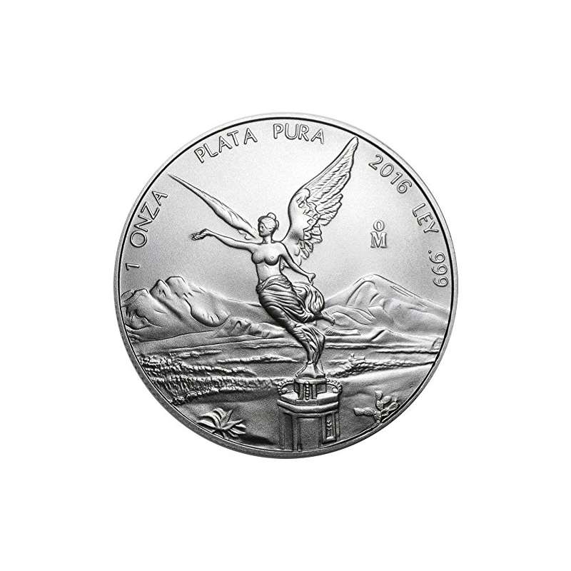 2016 MX 2016 Silver Mexican Libertad Onza 1Oz. Bri