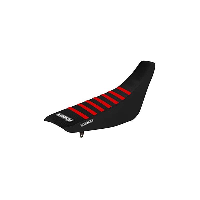 2004-2014 Honda CRF 230 All Black By Red Ribs Seat