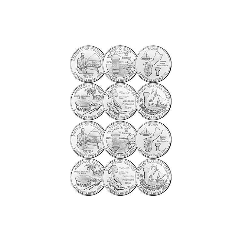 2009 U.S. Territories Set From Both P And D Mints