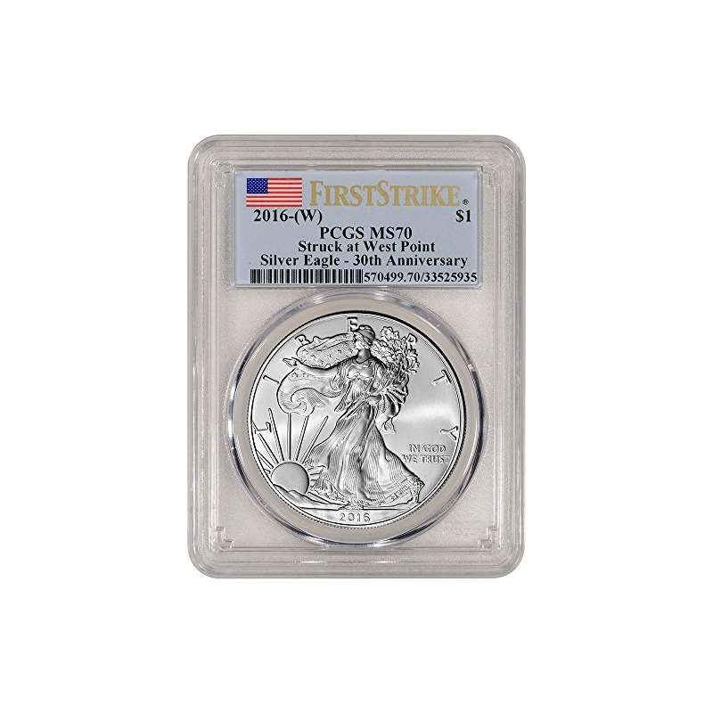 2016 W American Silver Eagle 1 Oz First Strike 1 M