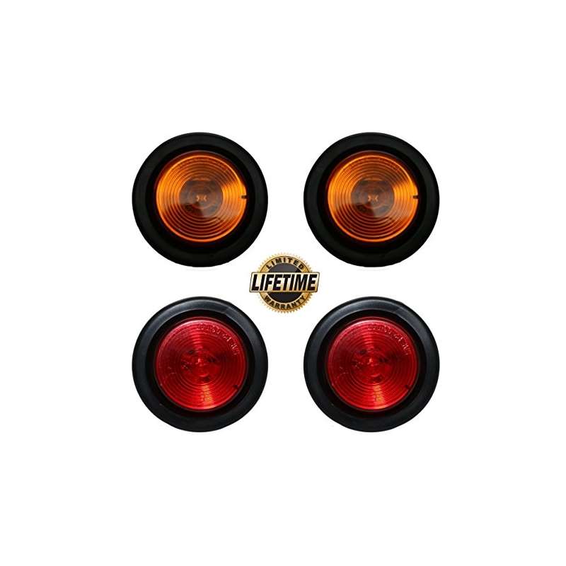 , 2 And Round Clearance/Side Marker Light Kits Wit