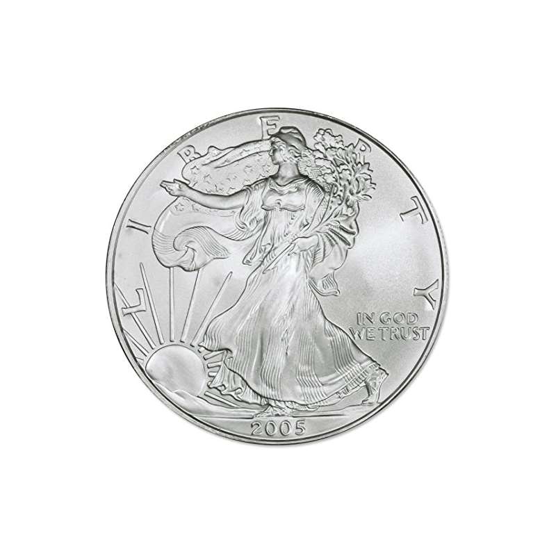 2005 American Silver Eagle 1 US Mint Brilliant Unc