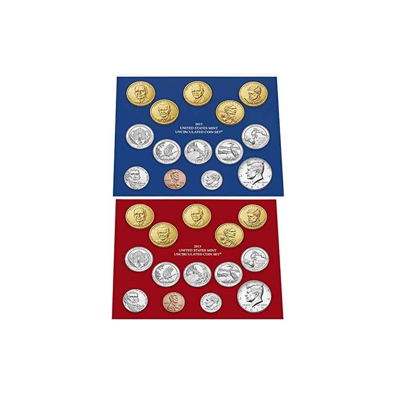 2015 P D US Mint Set 28 Coins In Original Packagin