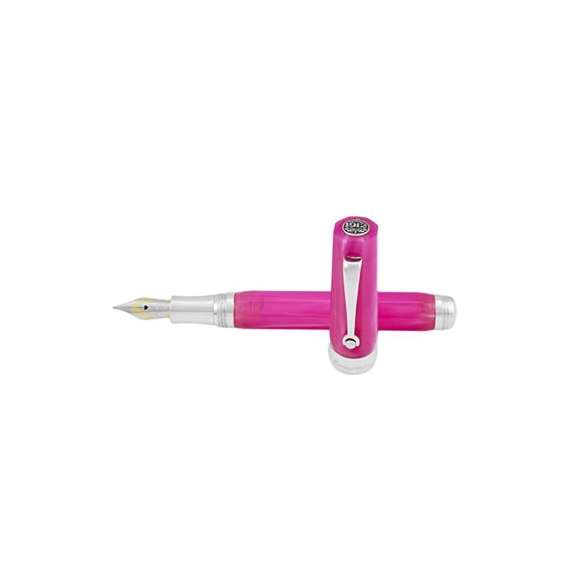 Micra Sterling Silver Pink Medium Fountain Pen ISM