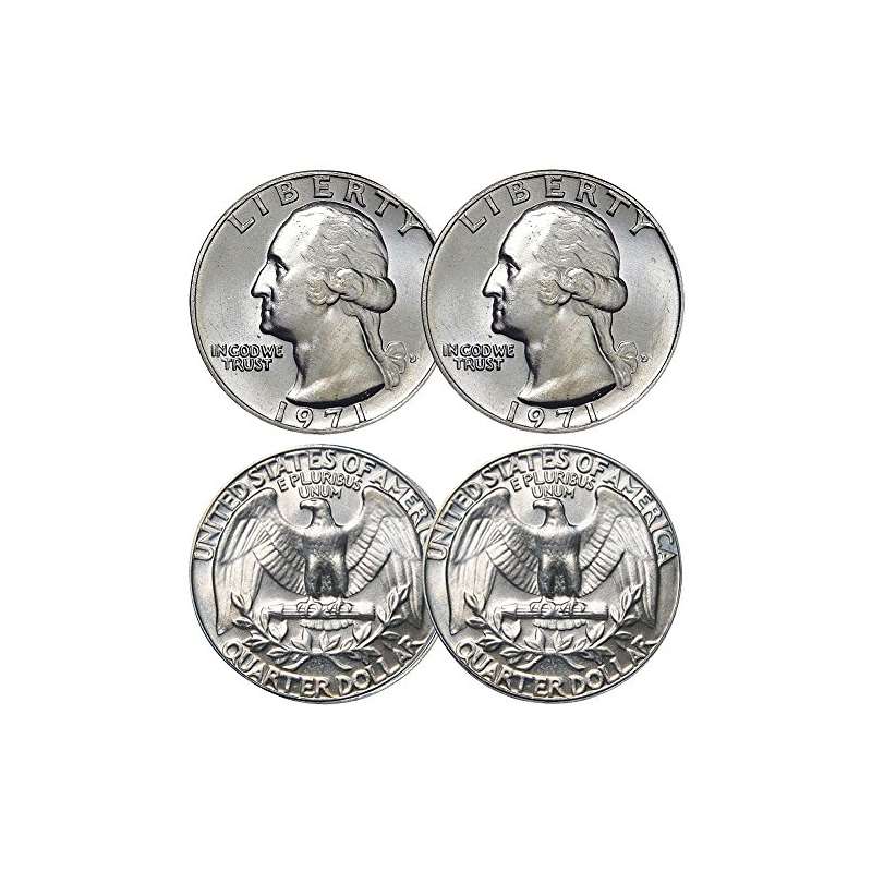 Two Headed And Two Tailed Trick Quarter Set Never