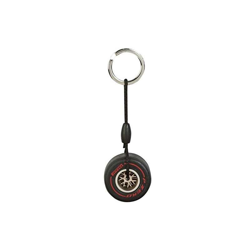 Super Soft Tire Keychain Red