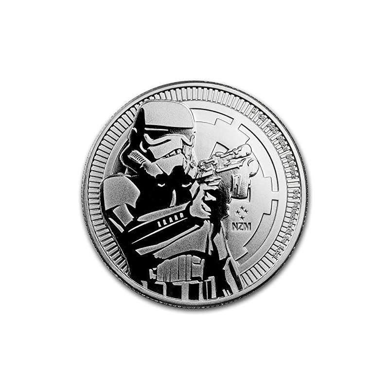 NU 2018 STORM TROOPER STAR WARS 1OZ .999 FINE COIN