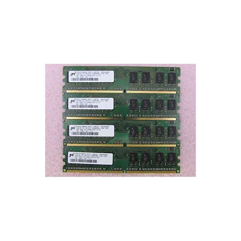 MT8HTF12864AY-667E1 4GB 4 X 1GB PC2-5300U DDR2 667