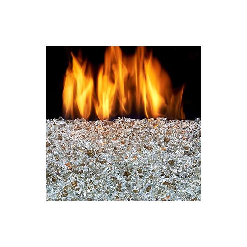 Vented Fire Glass Burner - 18In., 55,000 BTU, Natu