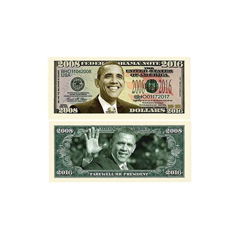 Set Of 25-Barack Obama 2008-2016 Commemorative Dol