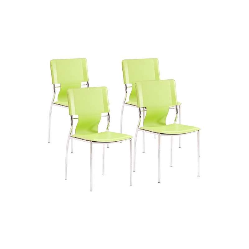 Modern Trafico Side Chair Green - 404134