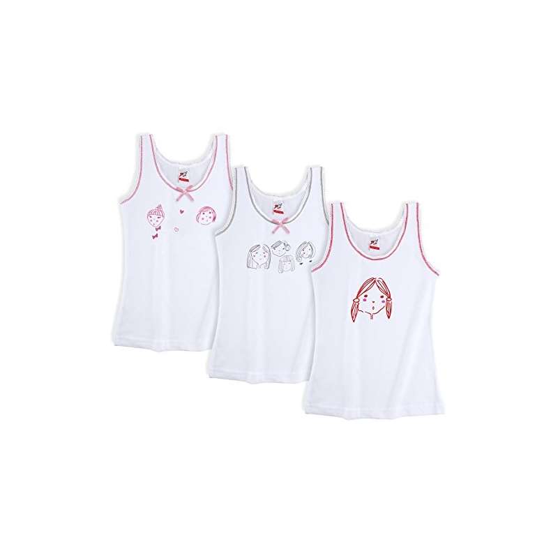 Kids By Girls Soft Turkish Cotton Tank Tops, Under