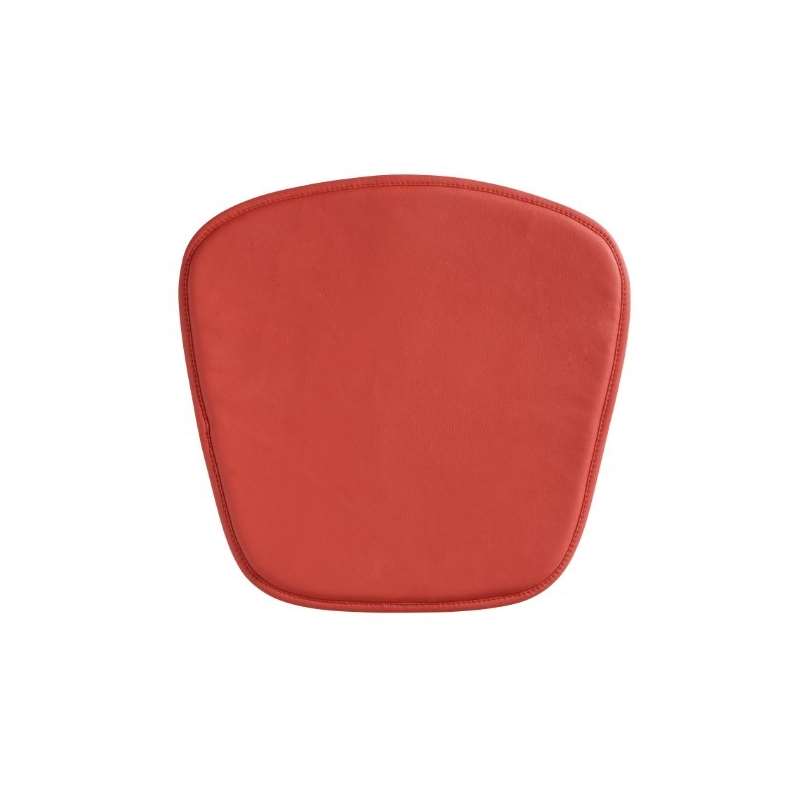 Modern Wire/Mesh Chair Cushion, Red