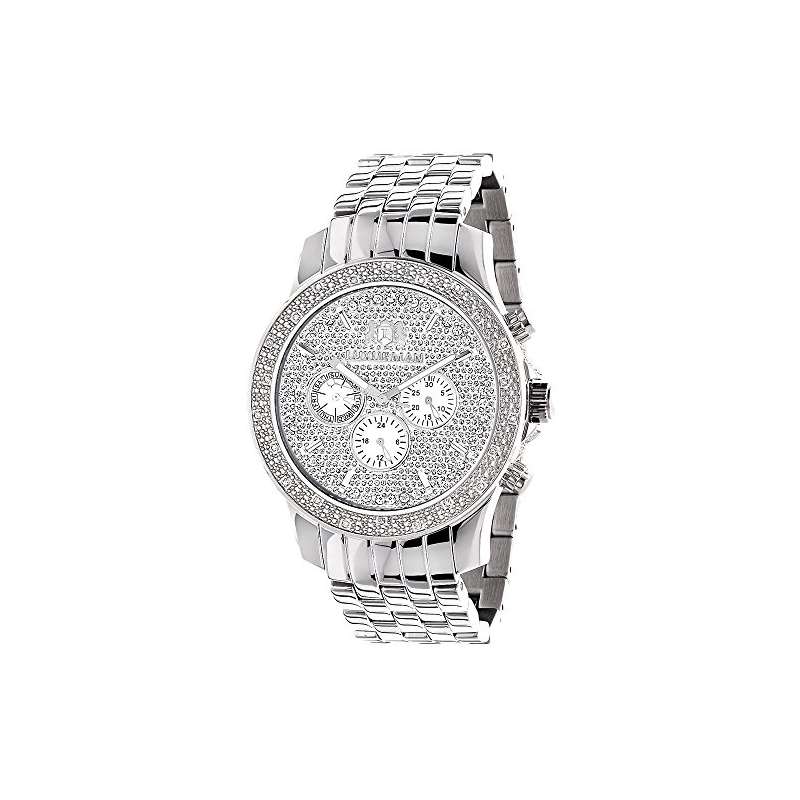 Mens Real Diamond Watch 0.25Ct