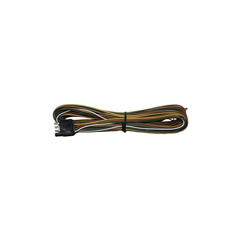 Wishbone Style Trailer Wiring Harness With 4-Flat