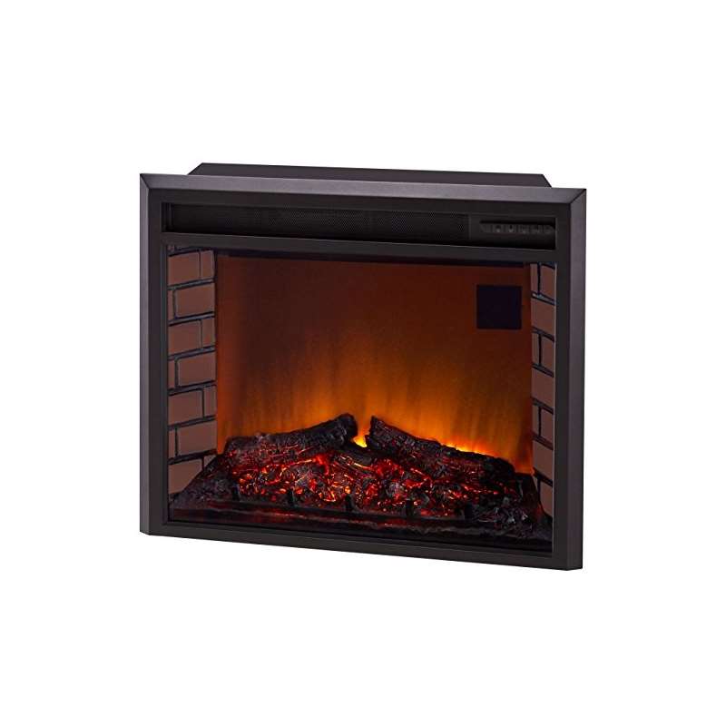 29In. Electric Fireplace Insert With Remote Contro