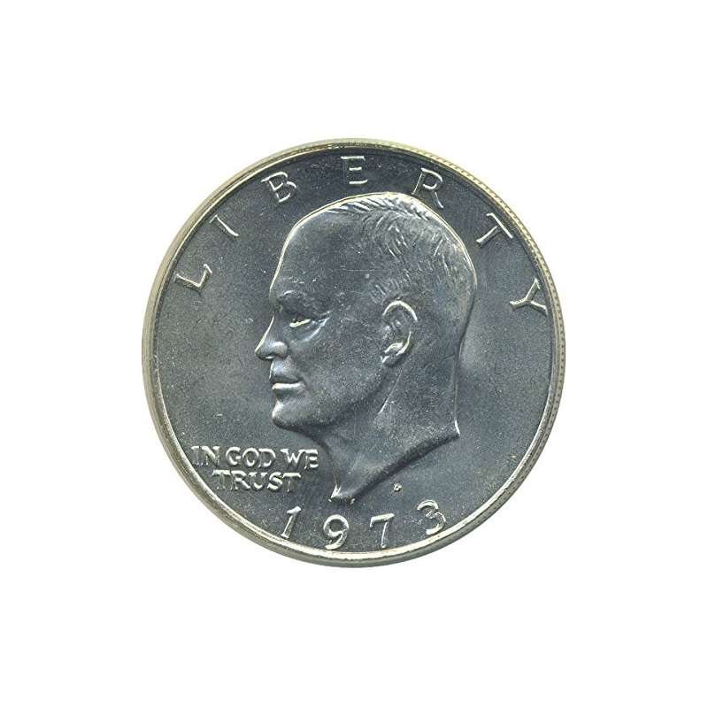 1 U.S. Eisenhower Ike 1 Dollar Coin 1971 To 1978 C