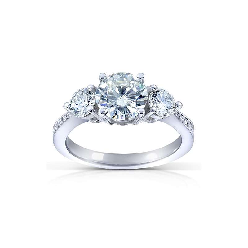 1 1/2 CTW IGI Certified Three Stone Diamond Engage