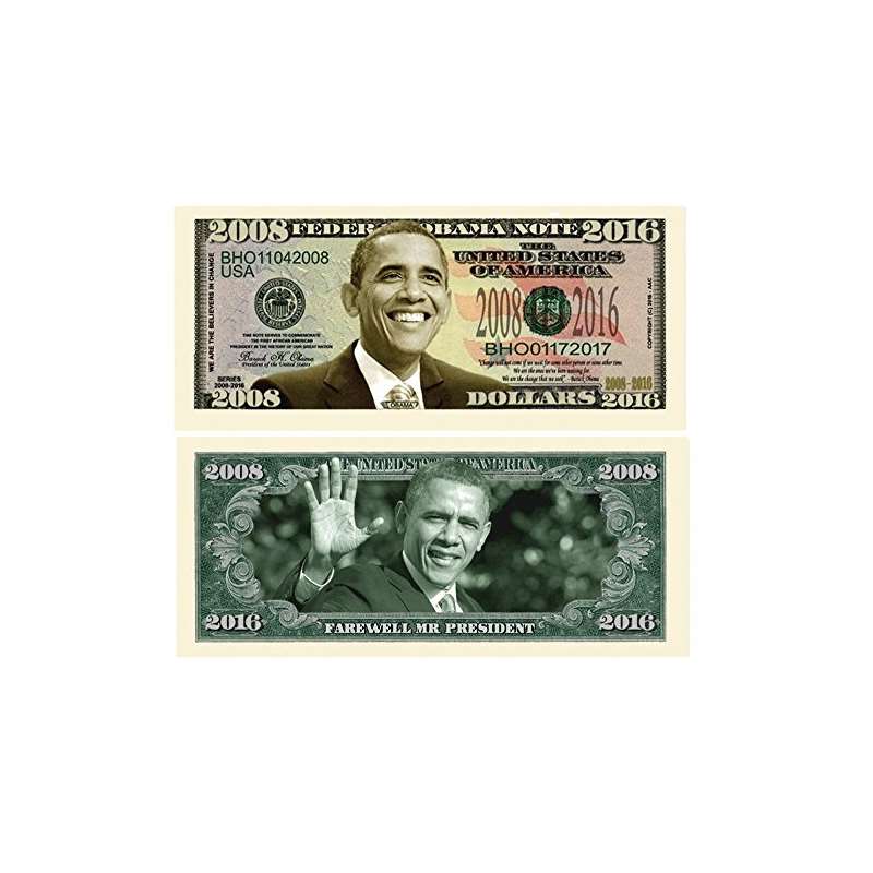 Set Of 100-Barack Obama 2008-2016 Commemorative Do