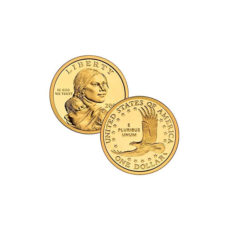 2000 P 25 Coin Bankroll Of Sacagawea Uncirculated