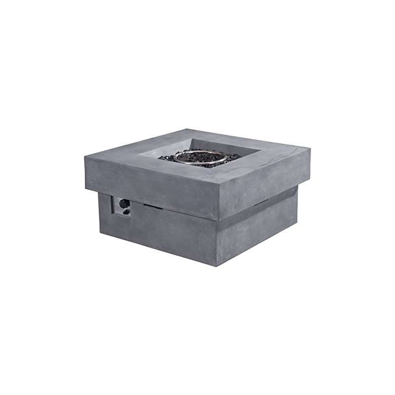 100413 Diablo Propane Fire Pit, Gray