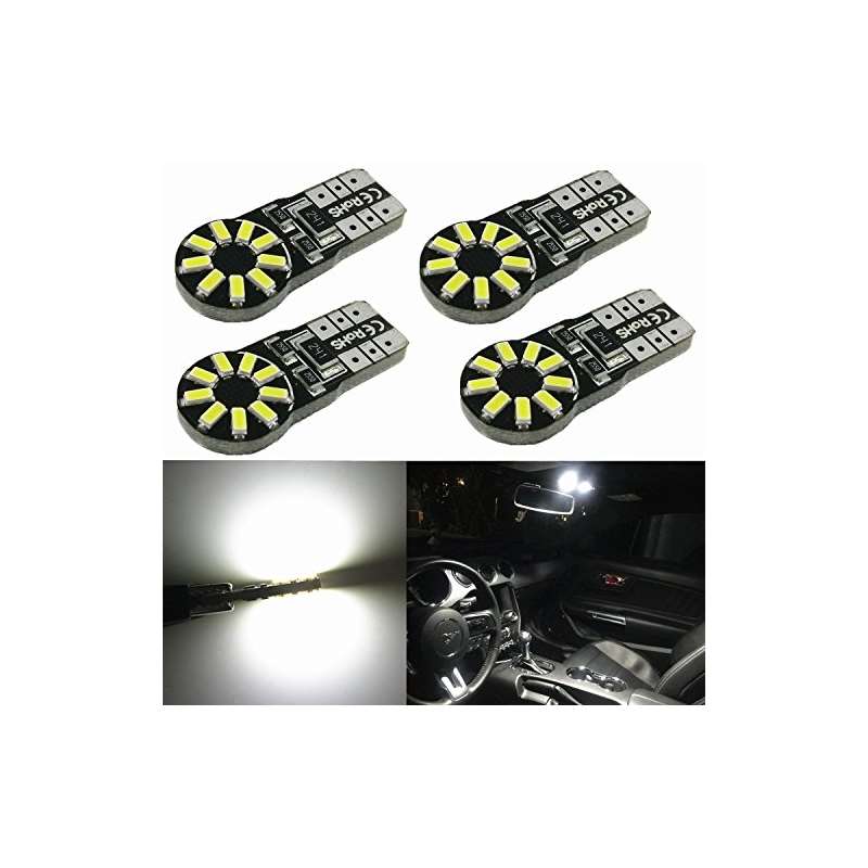 4Pcs CAN-BUS Error Free T10 Wedge Super Bright Hig