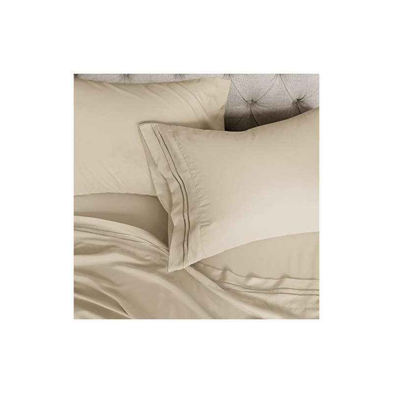 Queen Pillowcase Set-Egyptian Cotton Comfort-Smoot