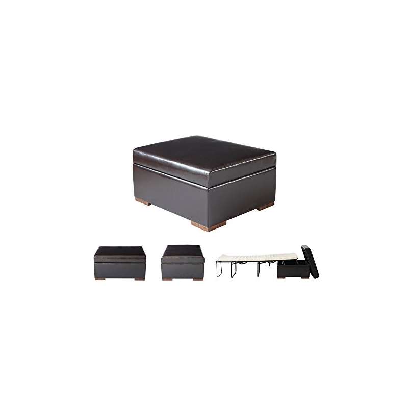 Paris Furniture Convertible Ottoman Sleeper