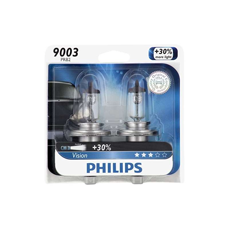 9003 Vision Upgrade Headlight Bulb, 2 Pack