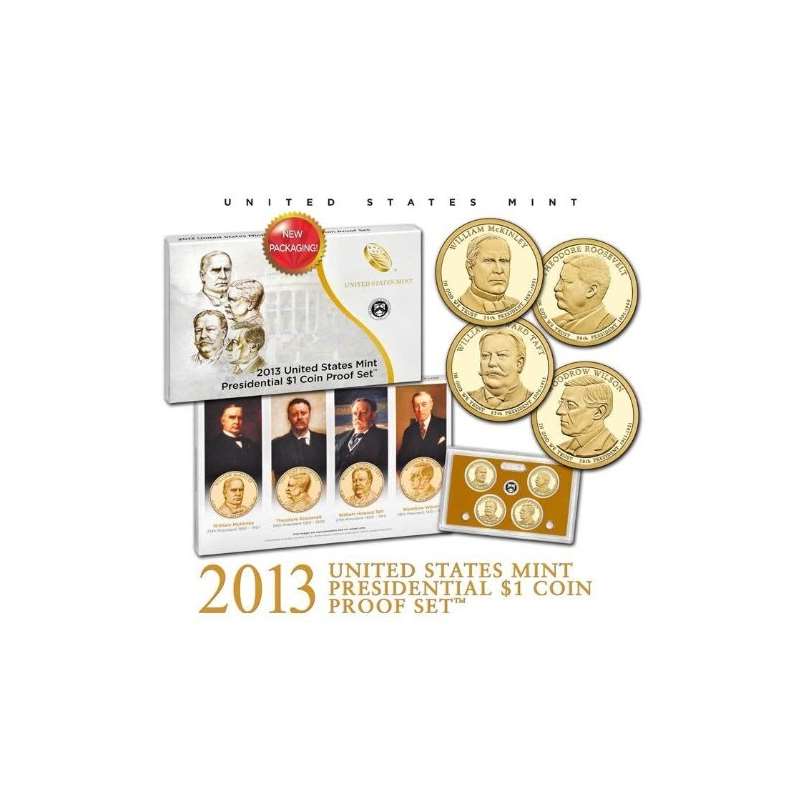 2013 S US Mint Presidential 1 Coin Proof Set OGP