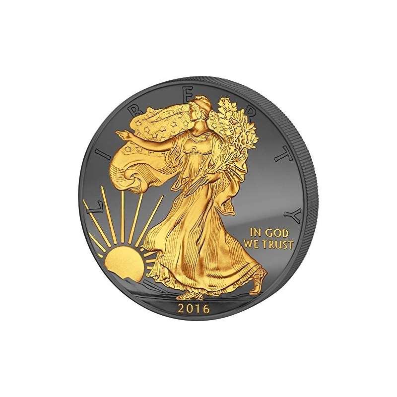 2016 United States Golden Enigma Walking Liberty 3