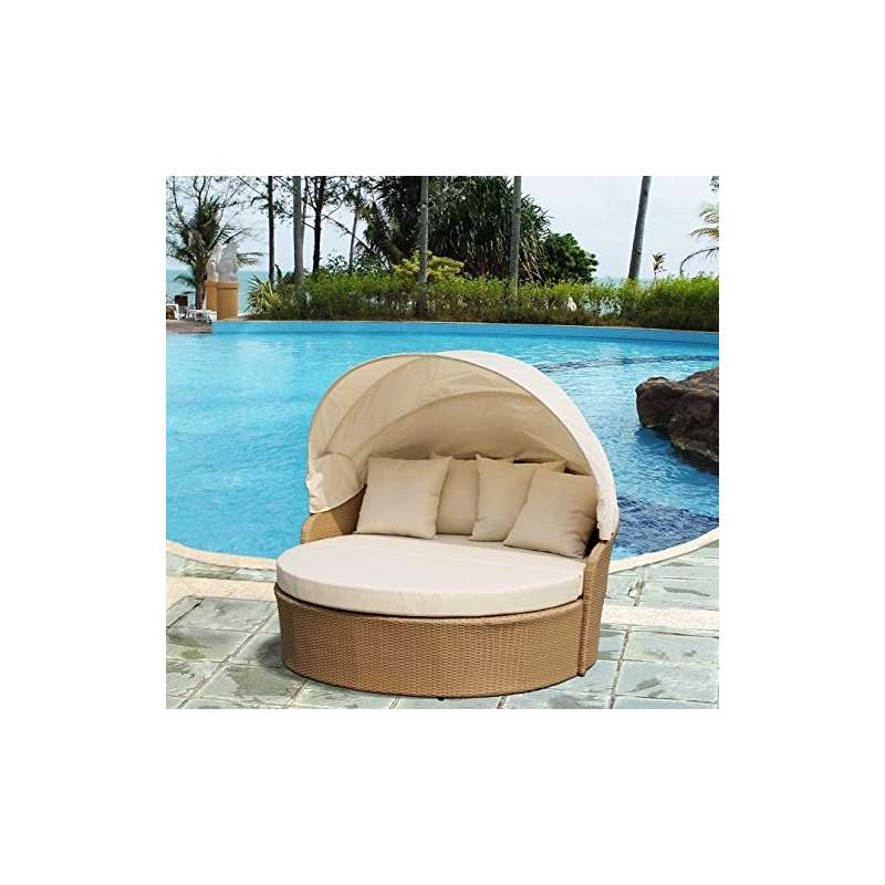 W Unlimited Infinity Collection Canopy Daybed Outd