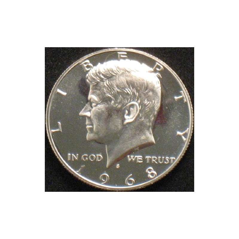 1968 Kennedy Proof 40 Silver Half Dollar
