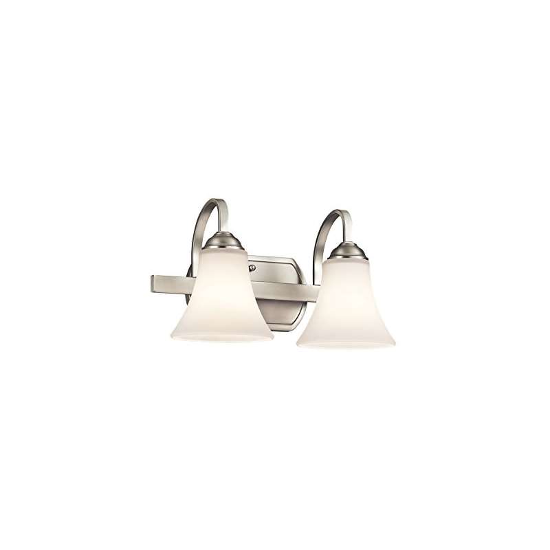 45512NI Keiran 2-Light Vanity Fixture And Satin Et