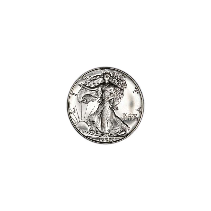 1941 Walking Liberty Half Dollar Brilliant Uncircu