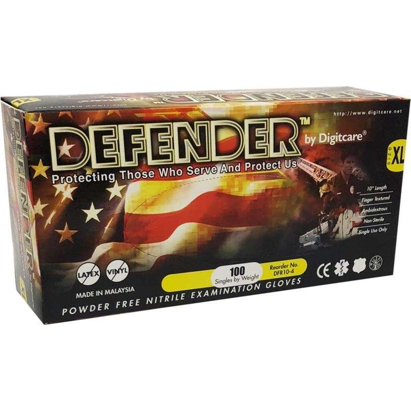 X-Large 1000/case Digitcare Defender 10" Powd